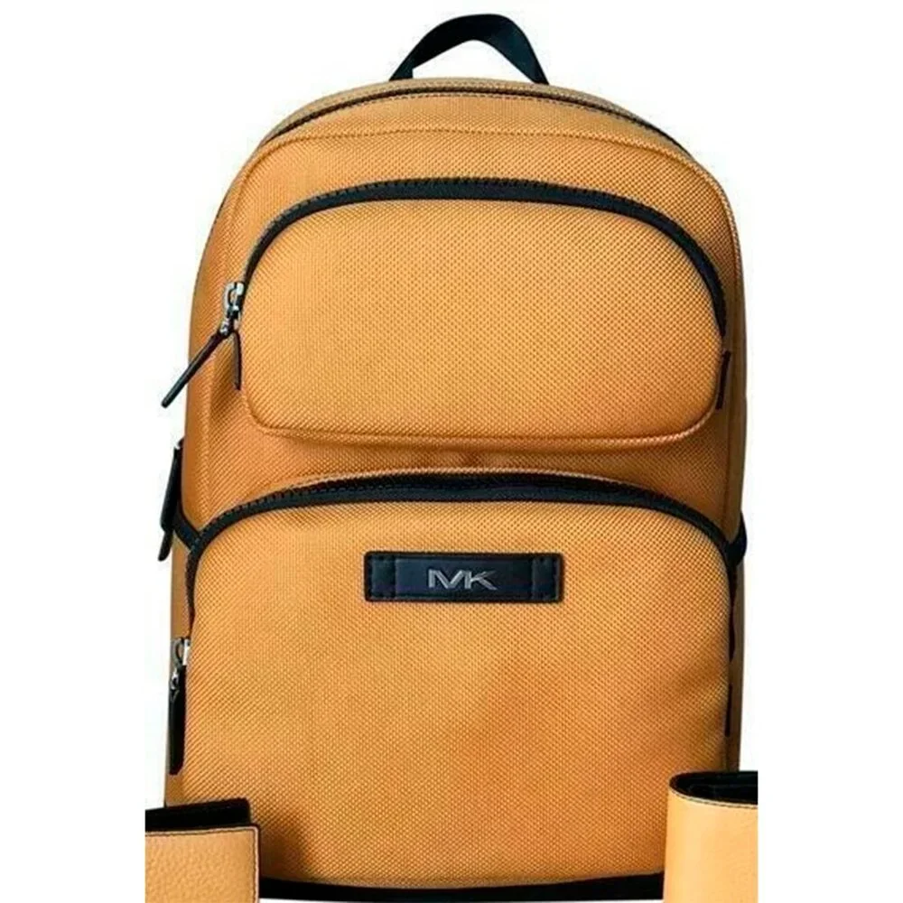 S Michael Kors Kent Sport Utility Large Yellow Gold Backpack 37U1LKSC50 $448